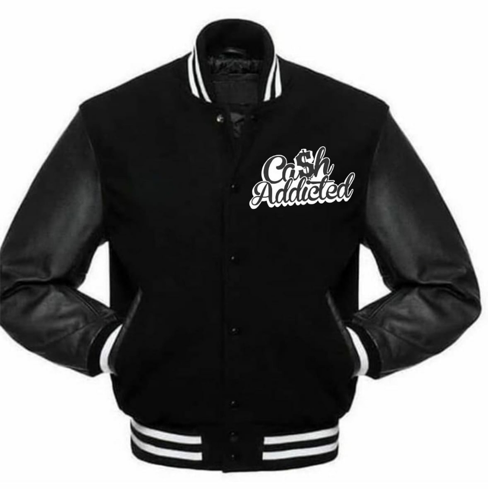 BLACK VARSITY JACKET